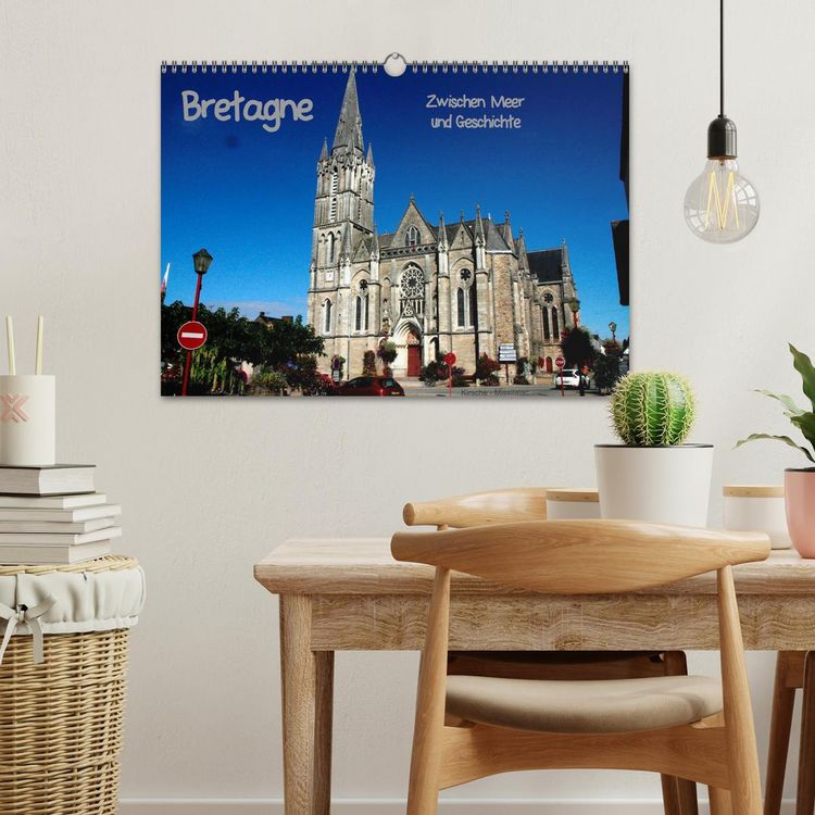 Produktbild: Bretagne - Zwischen Meer und Geschichte (Wandkalender 2026 DIN A3 quer), CALVENDO Monatskalender