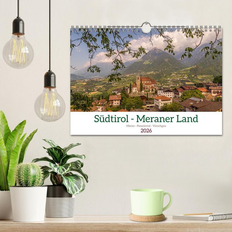 Produktbild: S&uuml;dtirol - Meraner Land (Wandkalender 2026 DIN A4 quer), CALVENDO Monatskalender