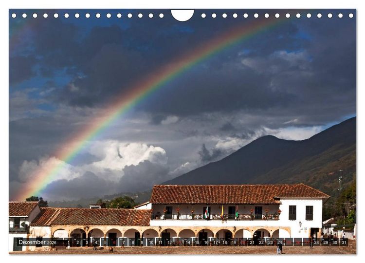 Produktbild: Kolumbien Impressionen (Wandkalender 2026 DIN A4 quer), CALVENDO Monatskalender