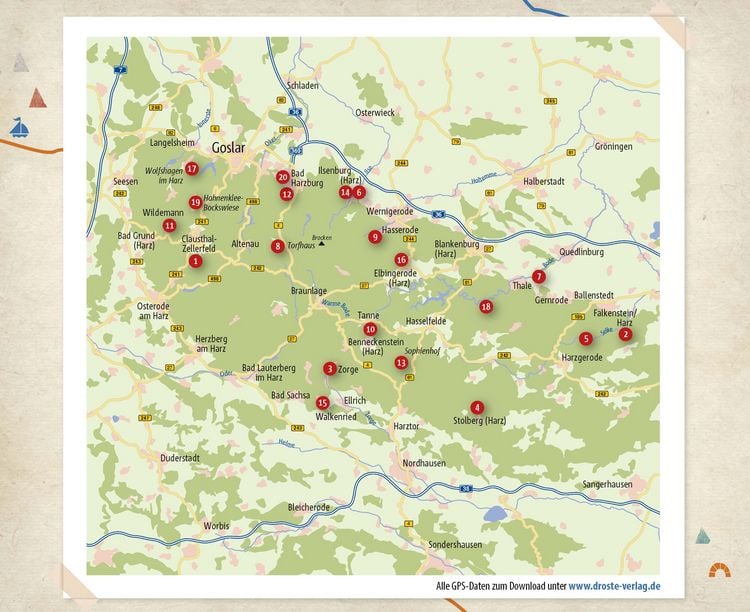 Produktbild: Harz. Wandern für die Seele