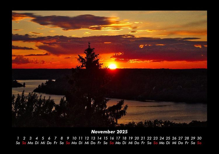 Produktbild: Naturlandschaften 2025 Fotokalender DIN A3