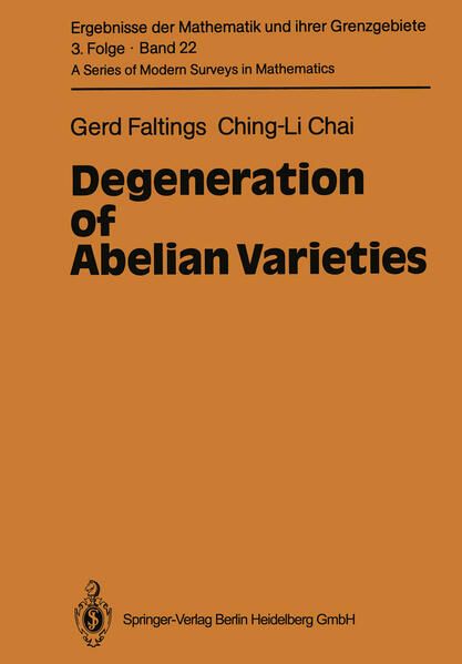 Produktbild: Degeneration of Abelian Varieties