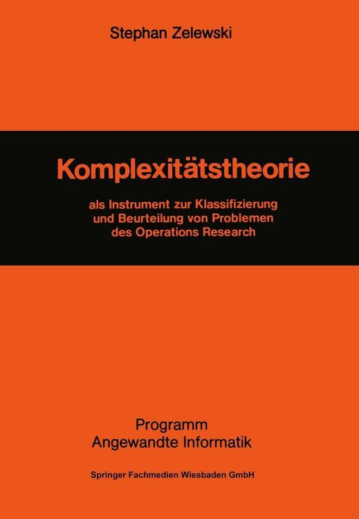 Produktbild: Komplexit&auml;tstheorie