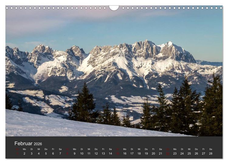 Produktbild: Der Wilde Kaiser, das Kletterparadies bei Kitzb&uuml;hel (Wandkalender 2026 DIN A3 quer), CALVENDO Monatskalender