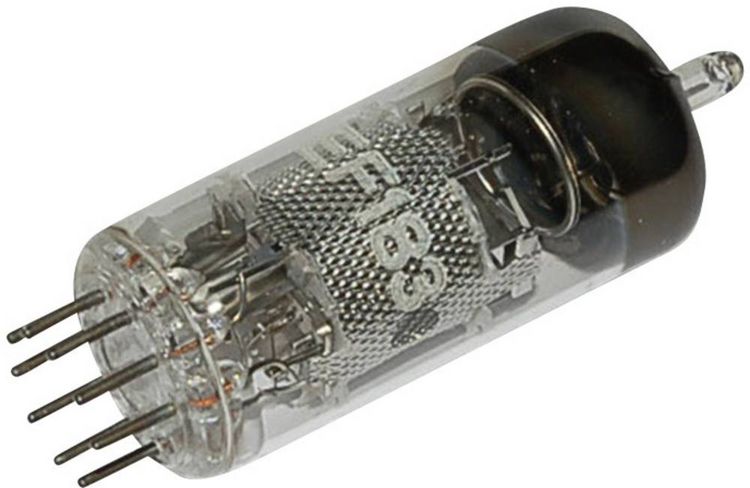 Produktbild: BTB Vertrieb EF 183 Elektronenr&ouml;hre Pentode 200V 12mA Polzahl: 9 Sockel: Noval Inhalt 1St.