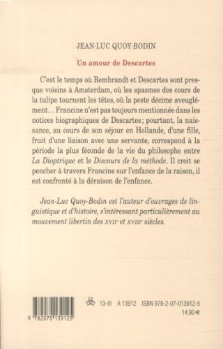 Produktbild: Un amour de Descartes : r&eacute;cit