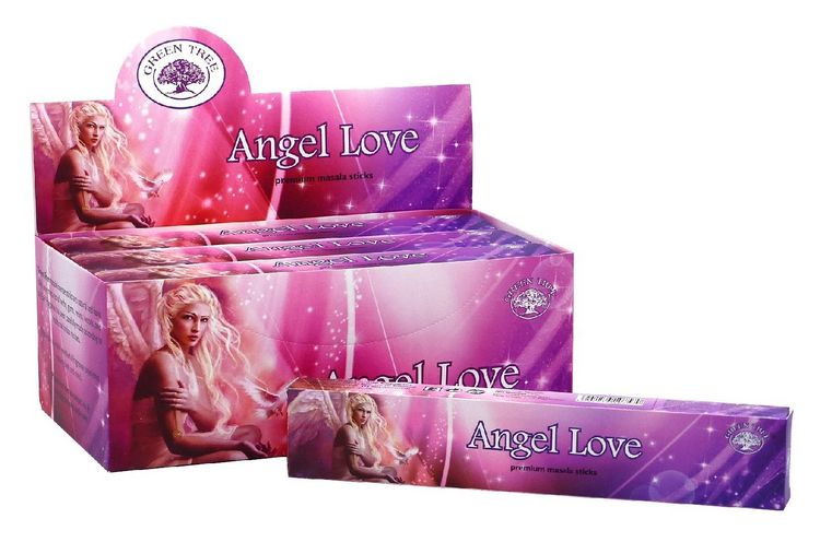 Produktbild: R&auml;ucherst&auml;bchen Green Tree "Angel Love" 15gr.