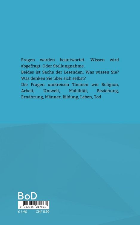 Produktbild: Fragebogen 22