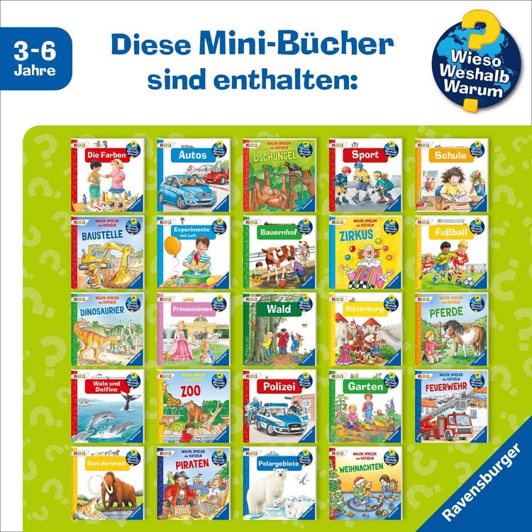 Produktbild: Wieso? Weshalb? Warum? Ravensburger Minis - Mein Adventskalender H26