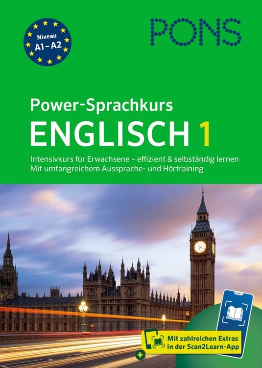 Produktbild: PONS Power-Sprachkurs Englisch 1