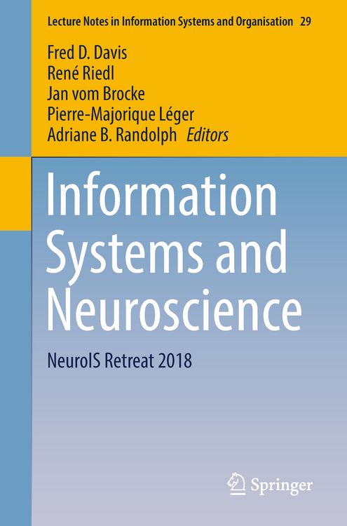 Produktbild: Information Systems and Neuroscience