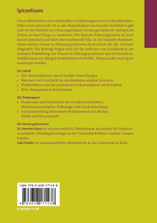 Produktbild: Spitzenfrauen