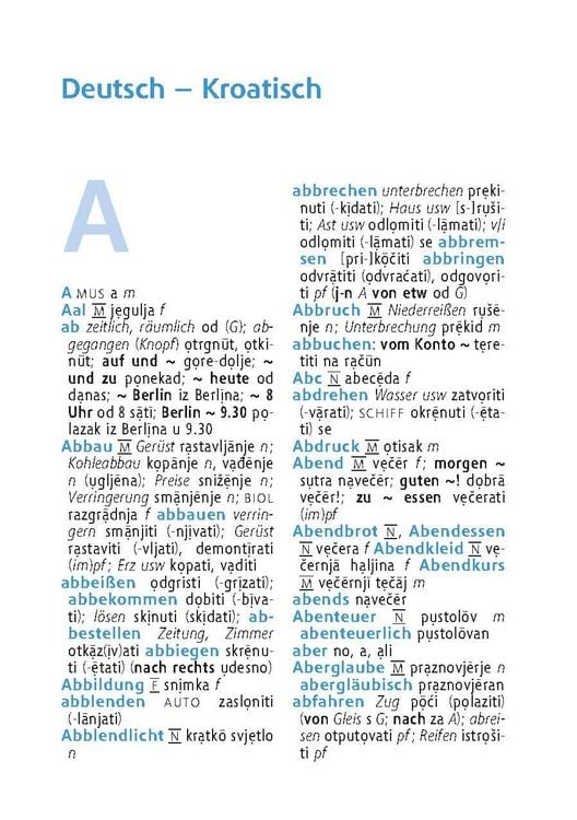 Produktbild: Langenscheidt Universal-W&ouml;rterbuch Kroatisch