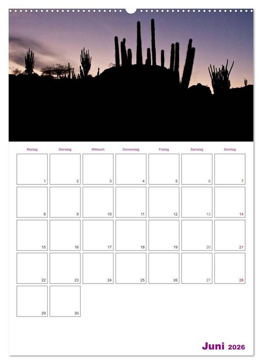 Produktbild: HOMMAGE AN KOLUMBIEN (hochwertiger Premium Wandkalender 2026 DIN A2 hoch), Kunstdruck in Hochglanz