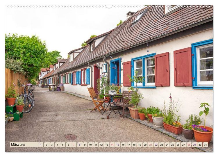 Produktbild: Ulm - einfach sehenswert (Wandkalender 2026 DIN A2 quer), CALVENDO Monatskalender
