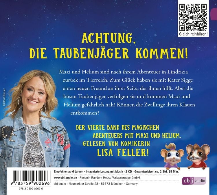 Produktbild: Maxi & Helium &ndash; In den Klauen der Taubenj&auml;ger