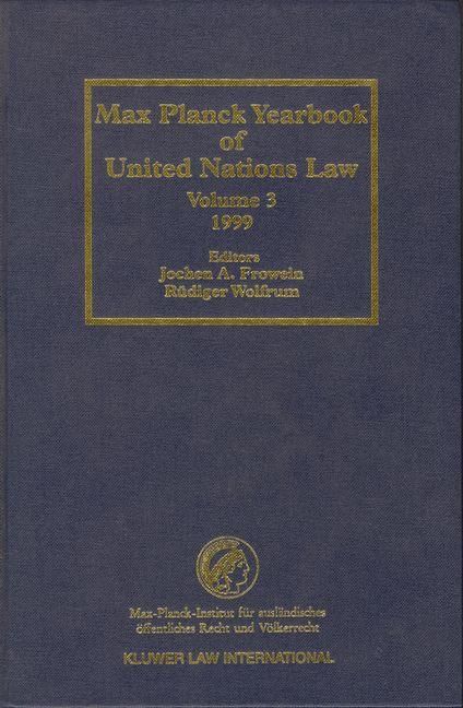 Produktbild: Max Planck Yearbook of United Nations Law