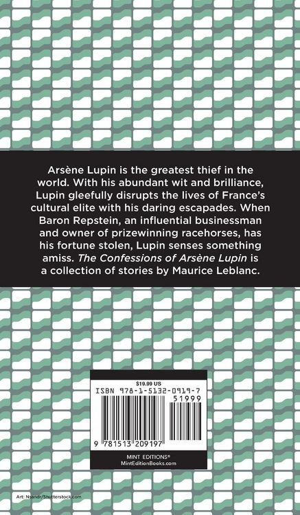 Produktbild: The Confessions of Arsene Lupin
