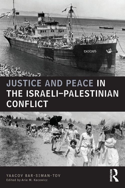 Produktbild: Justice and Peace in the Israeli-Palestinian Conflict