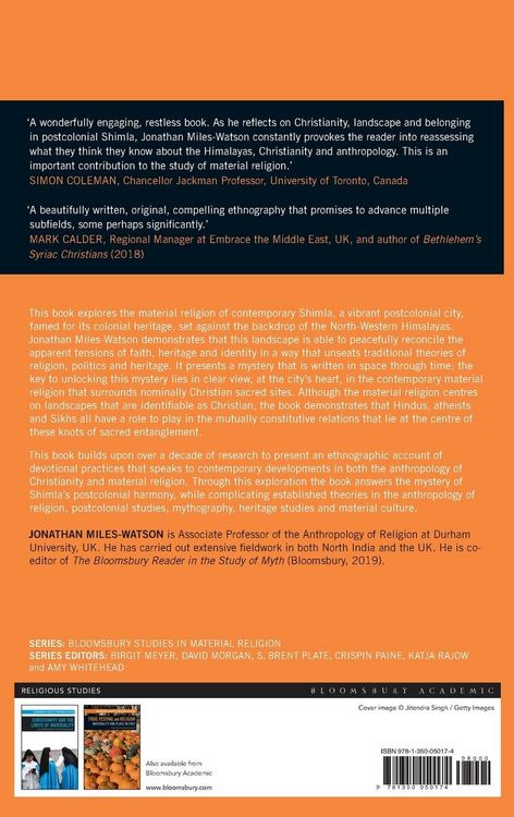Produktbild: Christianity and Belonging in Shimla, North India