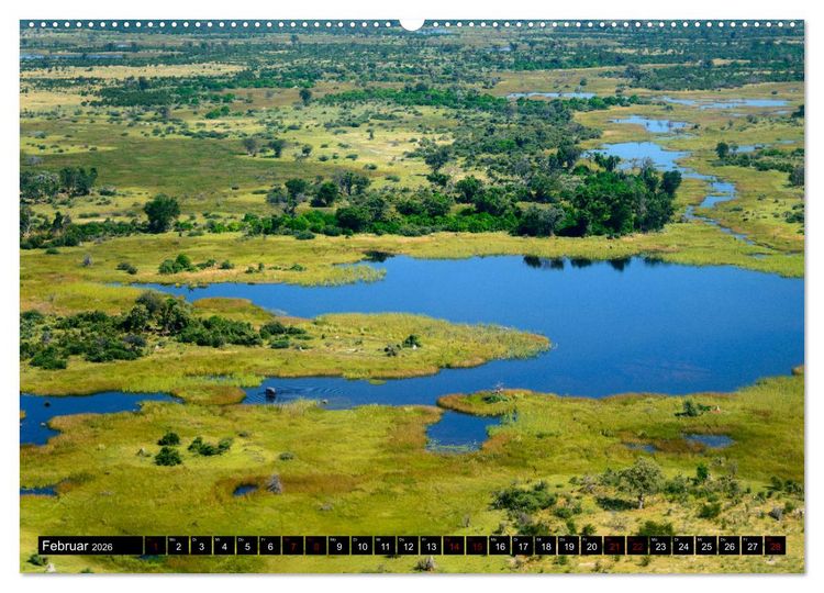 Produktbild: Faszination Botswana (hochwertiger Premium Wandkalender 2026 DIN A2 quer), Kunstdruck in Hochglanz
