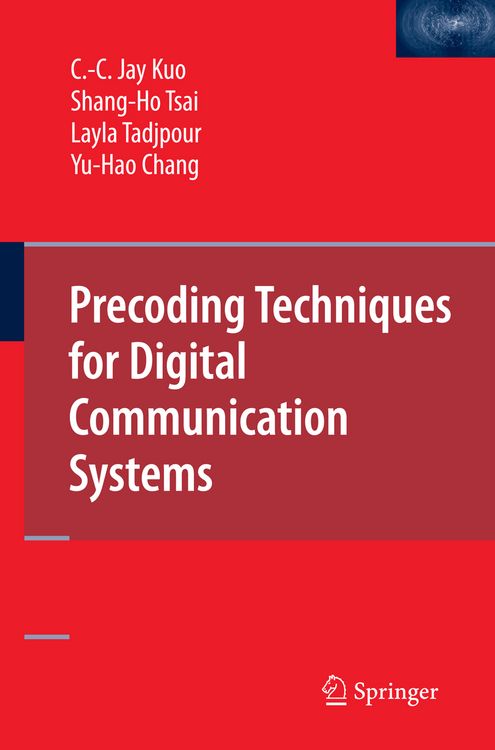Produktbild: Precoding Techniques for Digital Communication Systems