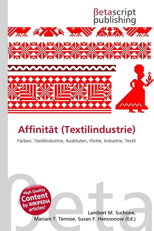 Produktbild: Affinit&auml;t (Textilindustrie)