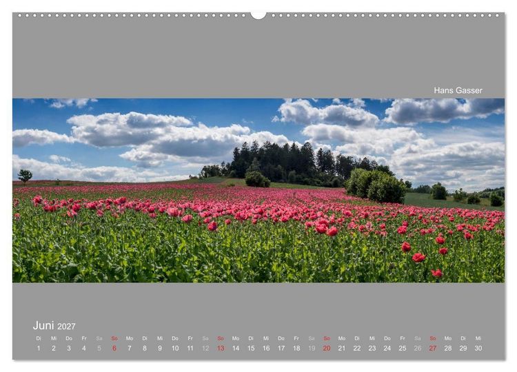Produktbild: GROSSARTIGE LANDSCHAFTEN unserer Erde 2027 (Wandkalender 2027 DIN A2 quer), CALVENDO Monatskalender
