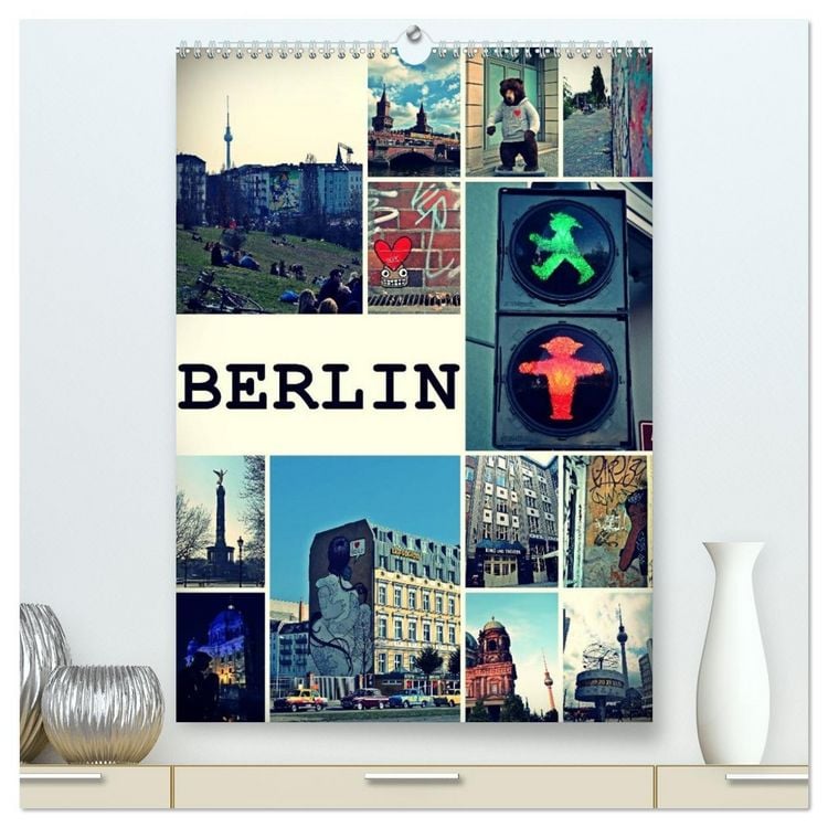 Produktbild: BERLIN / Planer (hochwertiger Premium Wandkalender 2026 DIN A2 hoch), Kunstdruck in Hochglanz