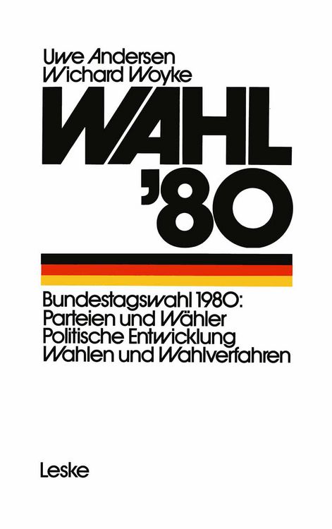 Produktbild: Wahl &rsquo;80