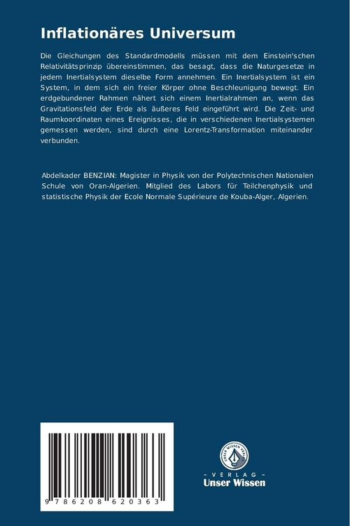 Produktbild: Inflation&auml;res Universum