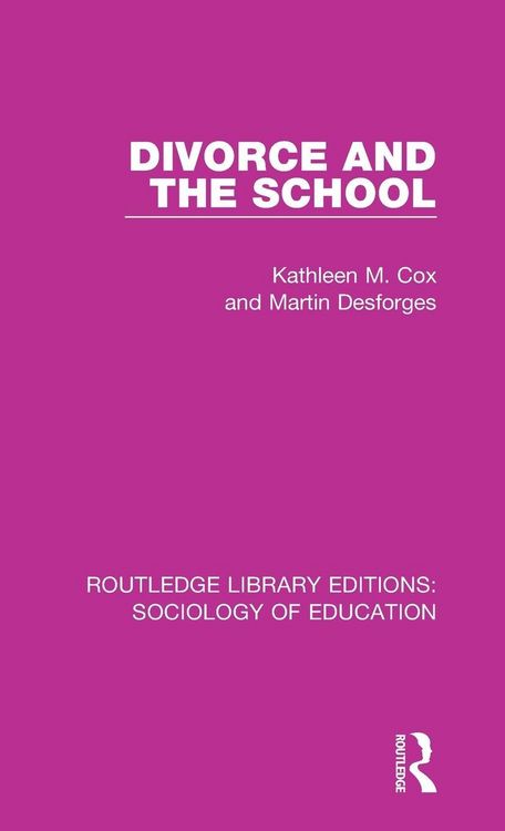 Produktbild: Divorce and the School