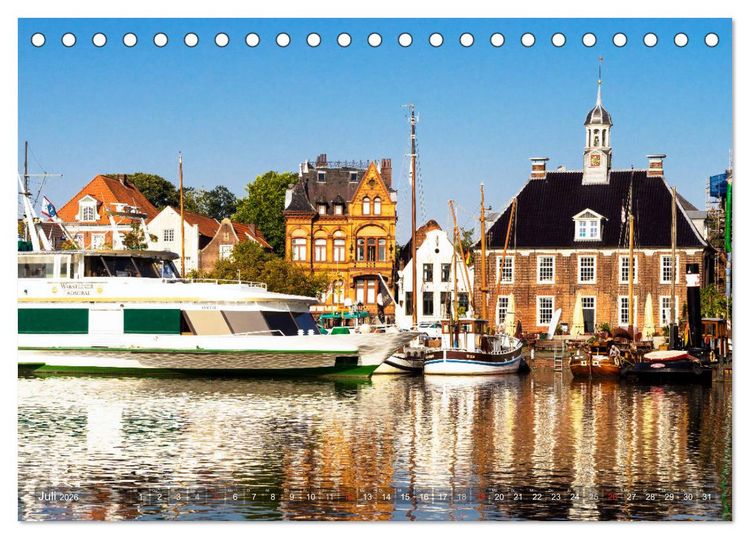 Produktbild: OSTFRIESLAND-LIEBE (Tischkalender 2026 DIN A5 quer), CALVENDO Monatskalender