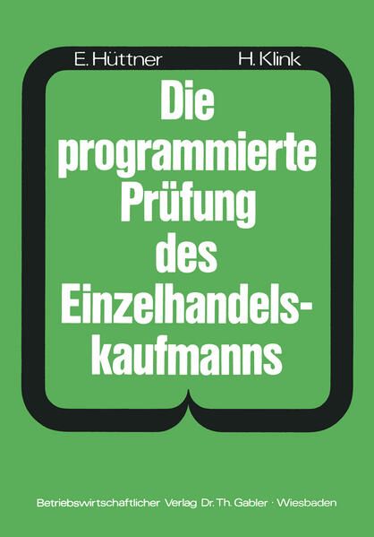 Produktbild: Die programmierte Pr&uuml;fung des Einzelhandelskaufmanns