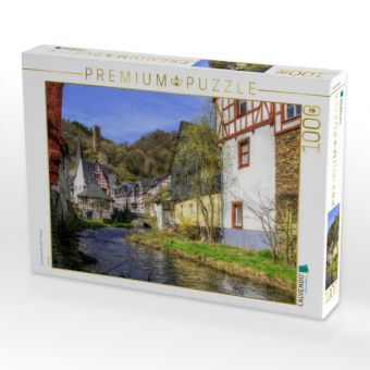 Produktbild: CALVENDO Puzzle Eine Perle in der Eifel - Monreal | 1000 Teile Lege-Gr&ouml;&szlig;e 64x48cm Foto-Puzzle f&uuml;r gl&uuml;ckliche Stunden