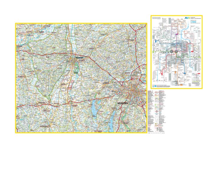 Produktbild: Falk Stadtplan Extra Augsburg 1:20.000