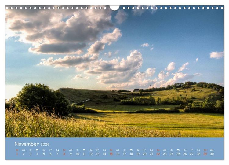 Produktbild: Das Walberla - Der Hausberg der Franken (Wandkalender 2026 DIN A3 quer), CALVENDO Monatskalender