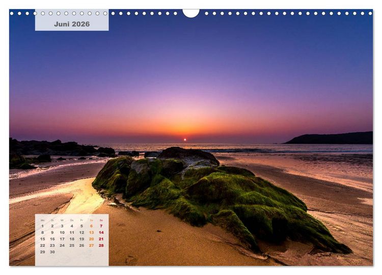 Produktbild: Bretagne - K&uuml;ste im Licht (Wandkalender 2026 DIN A3 quer), CALVENDO Monatskalender