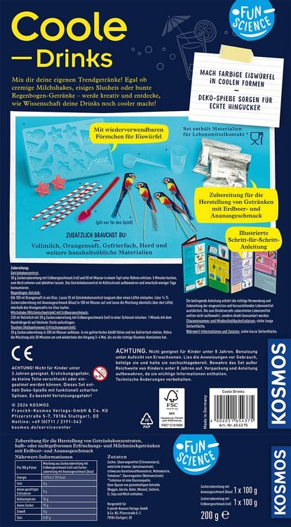 Produktbild: Fun Science Coole Drinks