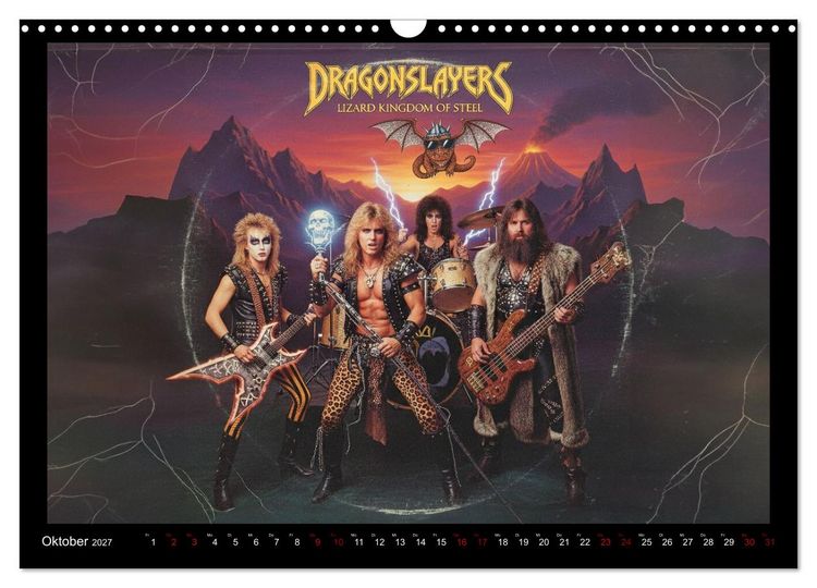 Produktbild: Schrill, bizarr und wilde Haare (Wandkalender 2027 DIN A3 quer), CALVENDO Monatskalender