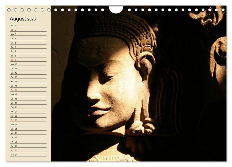 Produktbild: Kambodscha. Angkor Wat (Wandkalender 2026 DIN A4 quer), CALVENDO Monatskalender