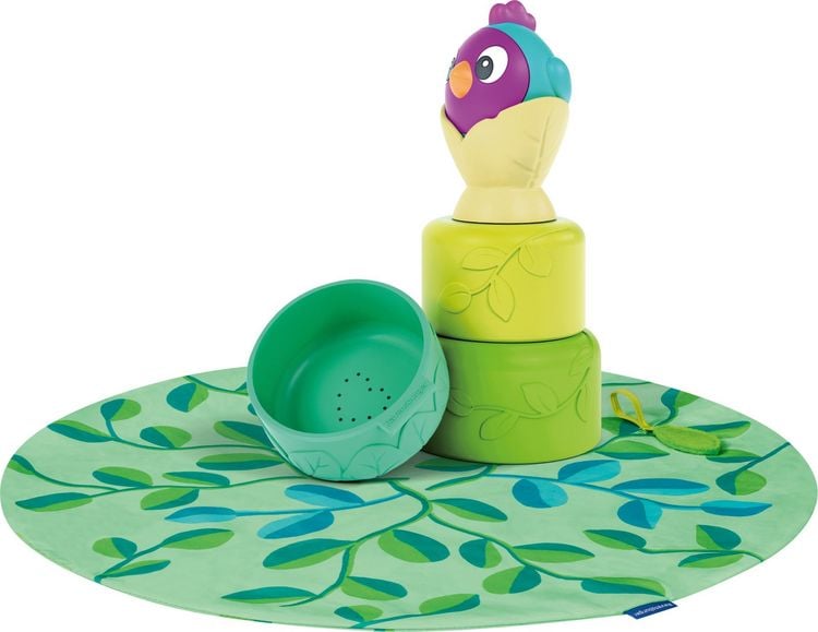 Produktbild: Play+ Baby-Stapel-Puzzle: Vogelnest - ab 6 Monate