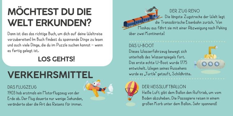 Produktbild: Die Welt. Meine Erste Puzzle Box