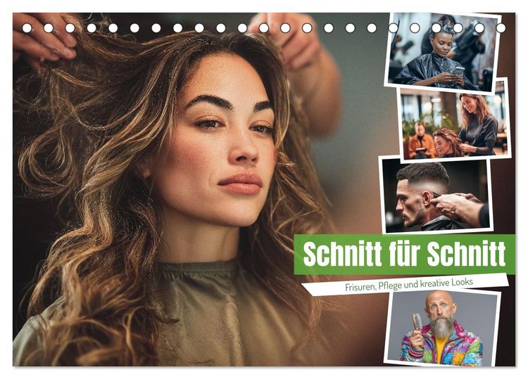 Produktbild: Schnitt F&uuml;r Schnitt (Tischkalender 2026 DIN A5 quer), CALVENDO Monatskalender