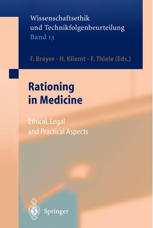 Produktbild: Rationing in Medicine