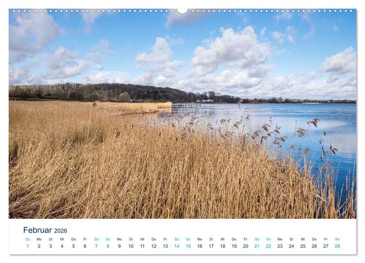 Produktbild: Die Schlei - Segelrevier und Naherholungsgebiet (Wandkalender 2026 DIN A2 quer), CALVENDO Monatskalender