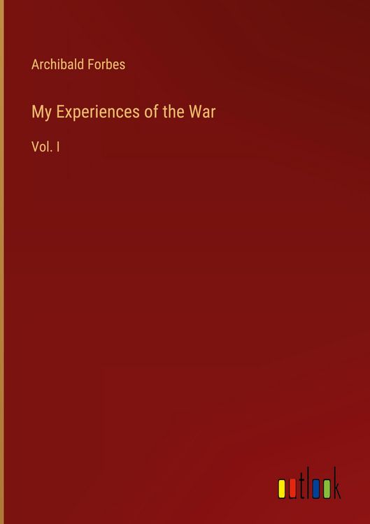 Produktbild: My Experiences of the War