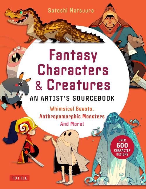Produktbild: Fantasy Characters & Creatures: An Artist's Sourcebook