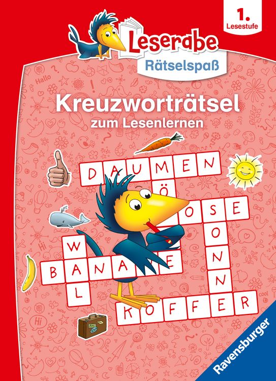 Produktbild: Leserabe R&auml;tselspa&szlig; - Kreuzwortr&auml;tsel zum Lesenlernen (1. Lesestufe)