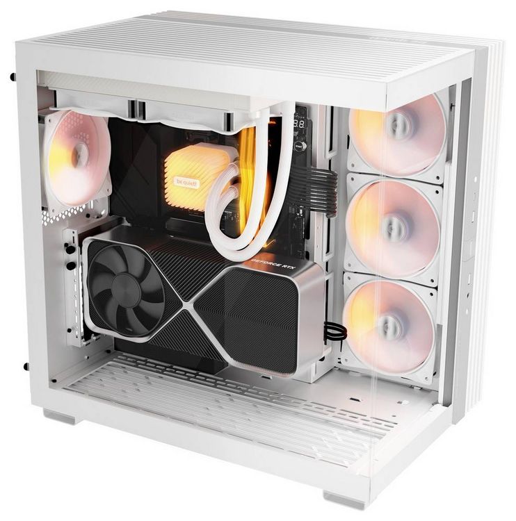 Produktbild: BeQuiet LIGHT WINGS LX | 120mm PWM Reverse White PC-Geh&auml;use-L&uuml;fter Wei&szlig;